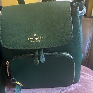 Kate Spade Forest Green Backpack